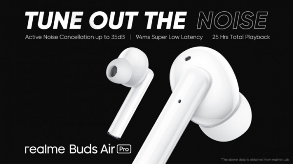 Анонс Realme Buds Air Pro и Buds Wireless Pro - разные Pro-наушники