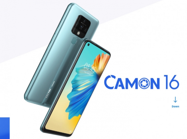 Анонс Tecno Camon 16 c самой бесполезной квадрокамерой