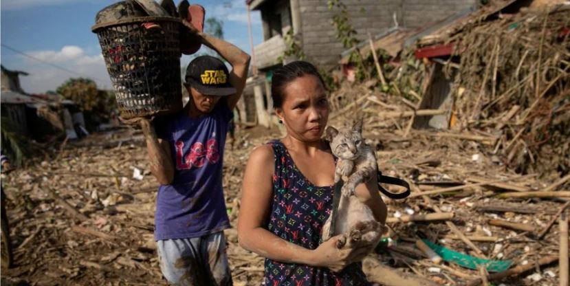 Небывалая серия тайфунов и ураганов ударила по многим странам