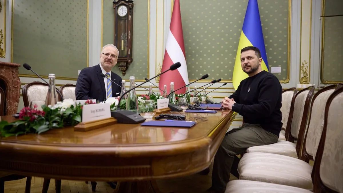 Встреча Зеленского и Левитса во Львове: Латвия поддержала вступление Украины в ЕС и НАТО