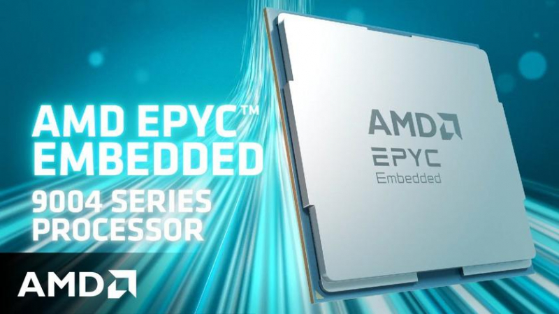 AMD представляет серверные процессоры Epyc Embedded 9004 на базе архитектуры Zen 4