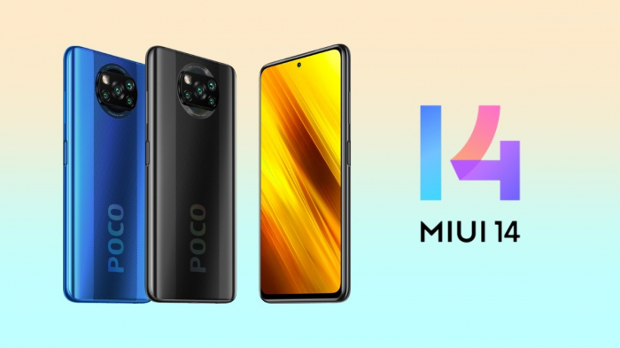 POCO X3 NFC: смартфон людей получает MIUI 14