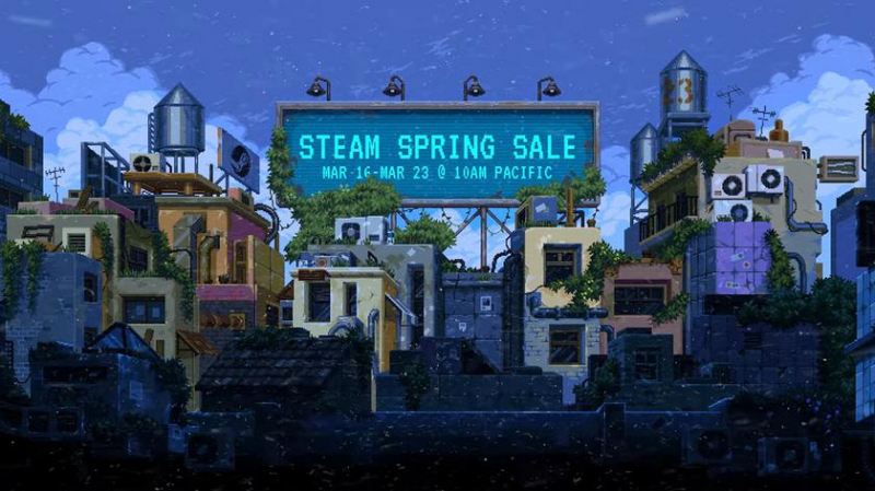 Valve напоминает Steam Spring Sale: игрокам предложат тысячи игр с огромными скидками