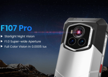 Анонсирован FOSSiBOT F107 Pro – защищенный смартфон с камерой ночного видения