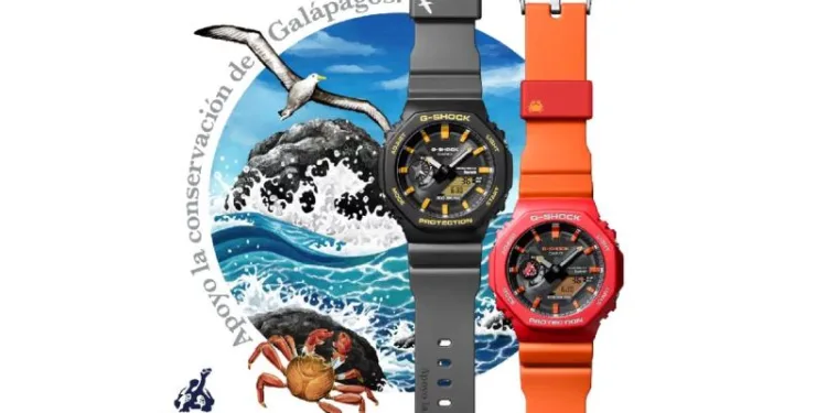 Casio представила две модели часов G-Shock — Rock Crab и Albatross, посвященные дикой природе Галапагосских островов