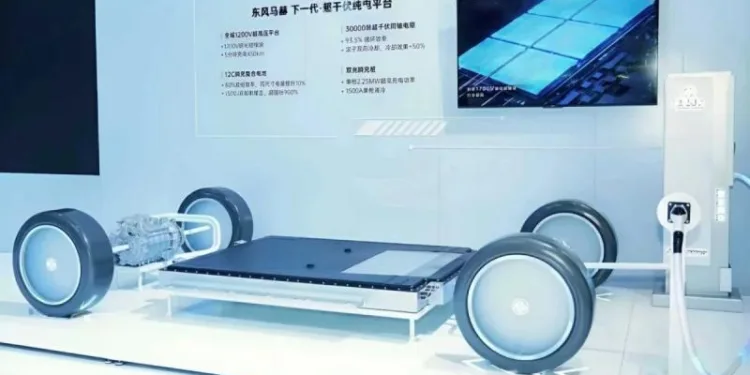 Dongfeng запустит в 2026 году электромобили с запасом хода 1000 км