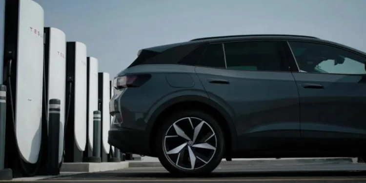 Электромобили Volkswagen наконец-то получили доступ к зарядным станциям Tesla Supercharger