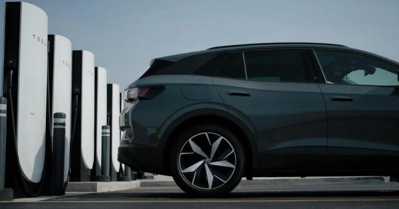 Электромобили Volkswagen наконец-то получили доступ к зарядным станциям Tesla Supercharger