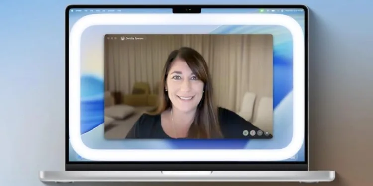 Mac заменит кольцевую лампу: на компьютерах Apple появилась функция Edge Light для улучшения качество видео во время конференций