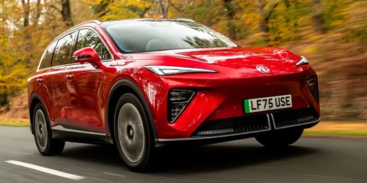 Новый MG S6 EV дешевле Skoda Enyaq и проезжает до 530 км на одной зарядке