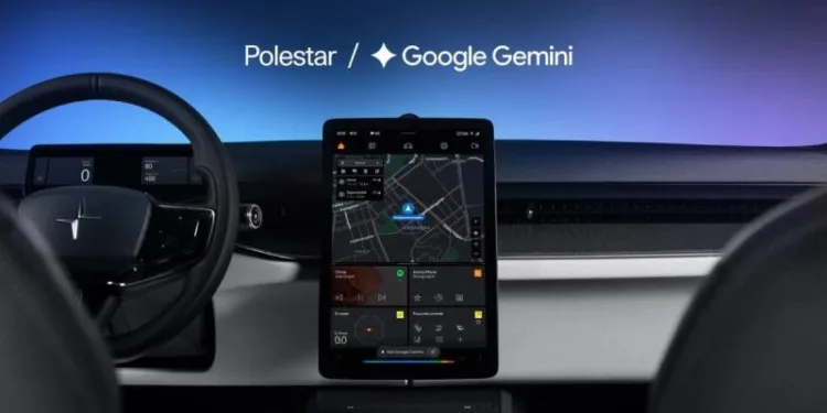 Polestar внедрит Google Gemini во все свои модели автомобилей