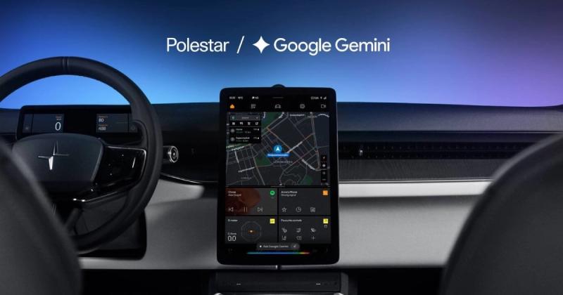 Polestar внедрит Google Gemini во все свои модели автомобилей