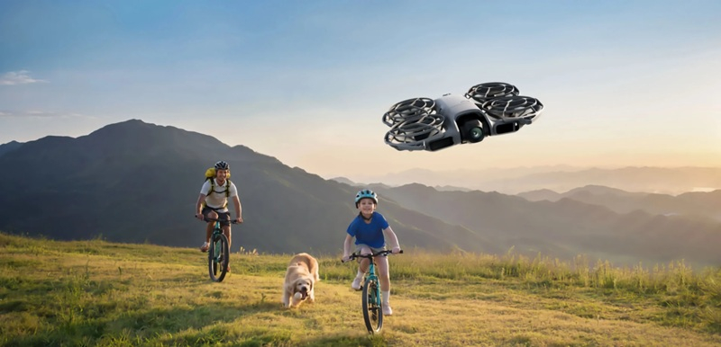 Стартовали глобальные продажи компактного и умного селфи-дрона DJI Neo 2