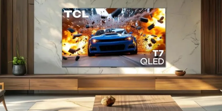 TCL представила серию геймерских телевизоров T7 с OLED-экраном, частотой до 144 Гц и Google TV