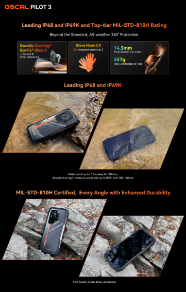 Защищенный флагман OSCAL PILOT 3 с AI поступает в продажу