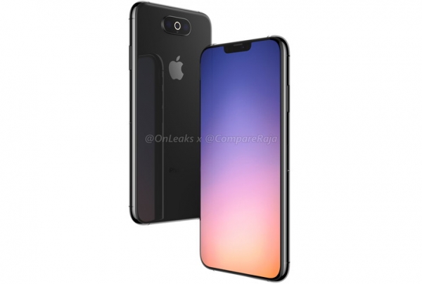 Ещё один вариант iPhone XI от @OnLeaks. Теперь в стиле LG G6!