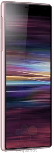 Sony Xperia XA3 с экраном 21:9 без отступа снизу на фото