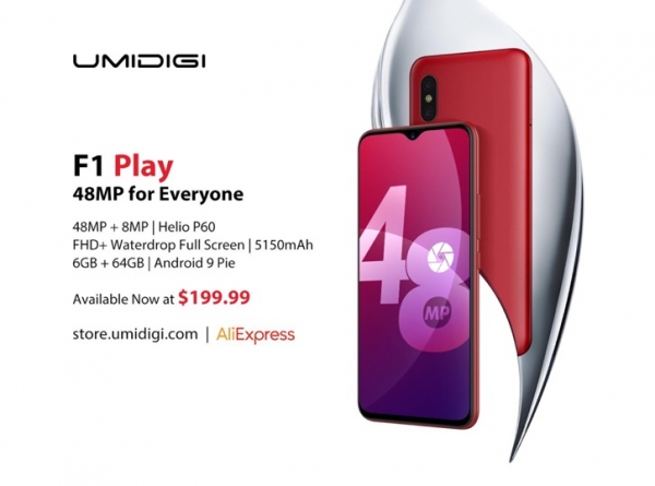 UMIDIGI F1 Play: старт продаж «убийцы» Redmi Note 7 за $199,99