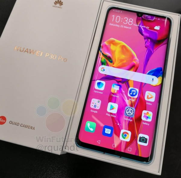 Новые живые фото и видео Huawei P30 Pro