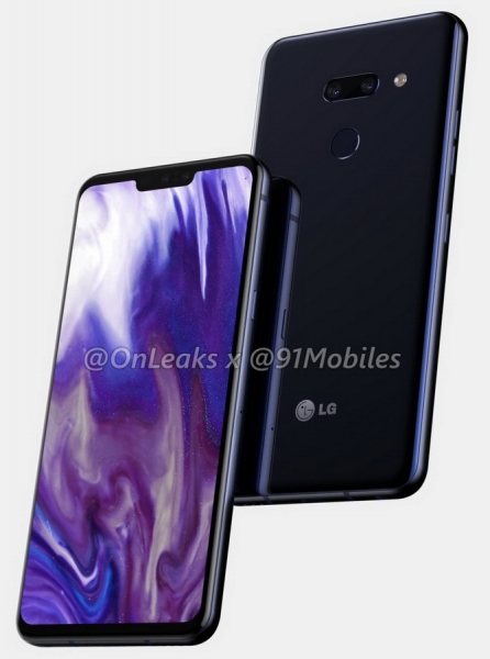 Рендеры и 3D-модель LG G8 с комментарием LG