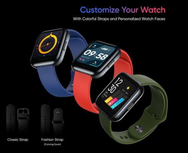 Realme раскрыла все подробности Realme Watch до анонса