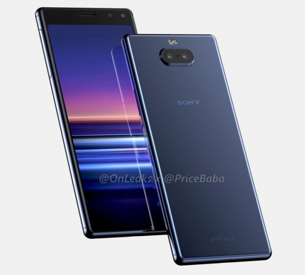 Sony Xperia 20 на качественных рендерах и 3D-модели