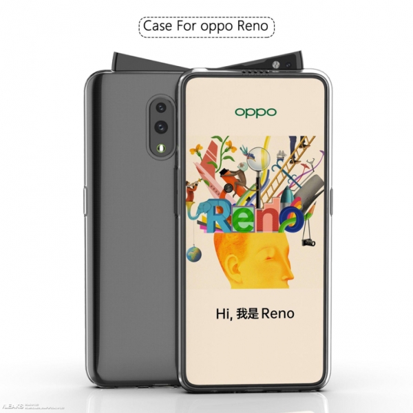 OPPO Reno с необычной выдвижной фронталкой на рендерах и видео