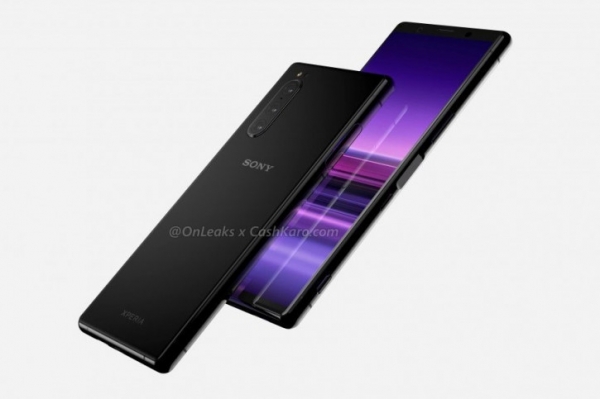 Рендеры Sony Xperia 2 (Xperia 1 II): компактнее, но с тройной камерой