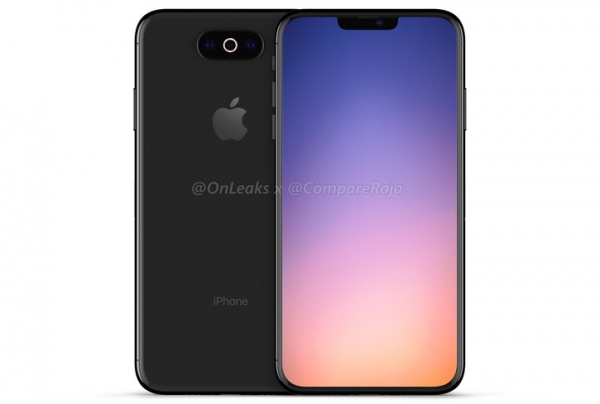 Ещё один вариант iPhone XI от @OnLeaks. Теперь в стиле LG G6!