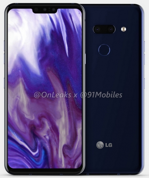 Рендеры и 3D-модель LG G8 с комментарием LG