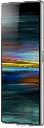 Sony Xperia XA3 с экраном 21:9 без отступа снизу на фото