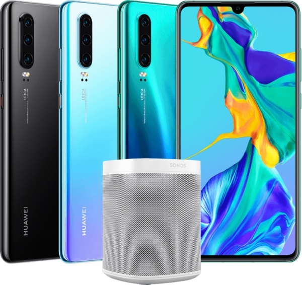 Официальные рендеры Huawei P30 и Р30 Pro, подарки в Европе