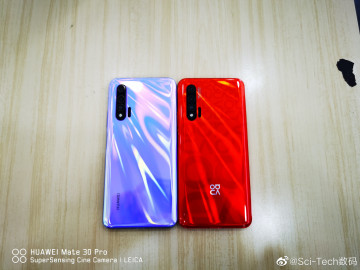 Huawei Nova 6 5G в трех цветах на живых фото накануне анонса