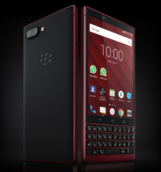 BlackBerry KEY 2 в красном цвете представлен официально